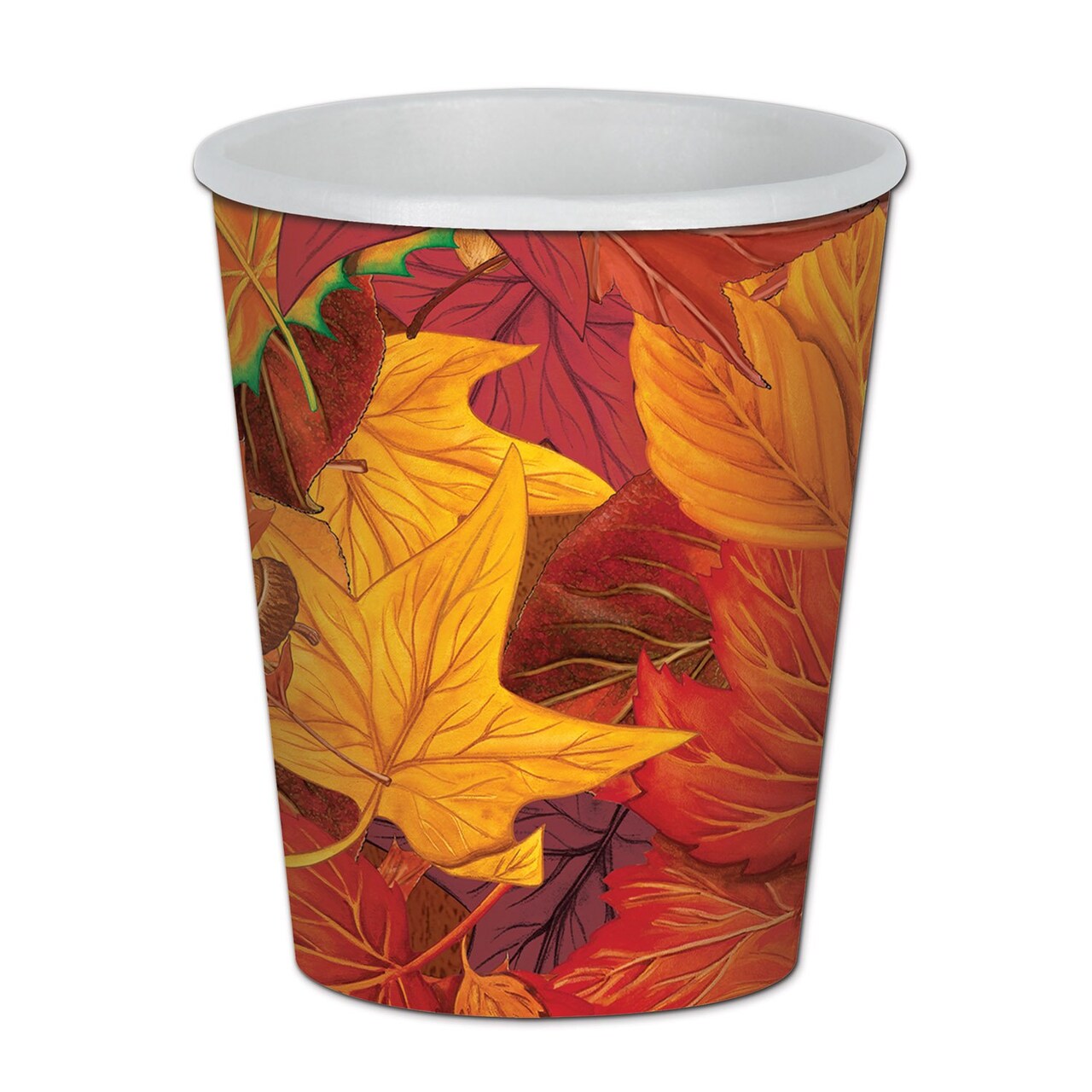 Fall Leaf Beverage Cups (Pack of 12)